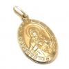 Medalha Sagr. Corao de Jesus em ouro 18k - 2MEO0234